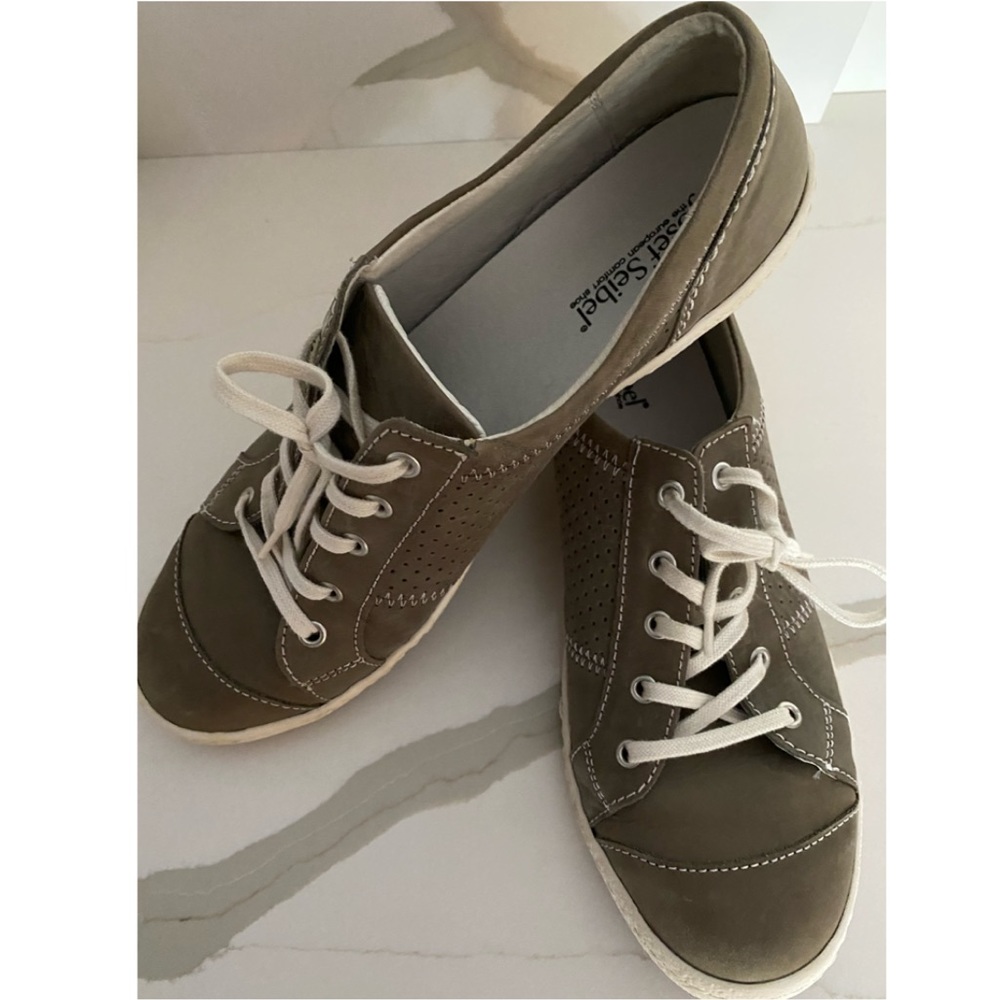 New JOSEF SEIBEL Caspian Leather Sneaker - Picture 5 of 14